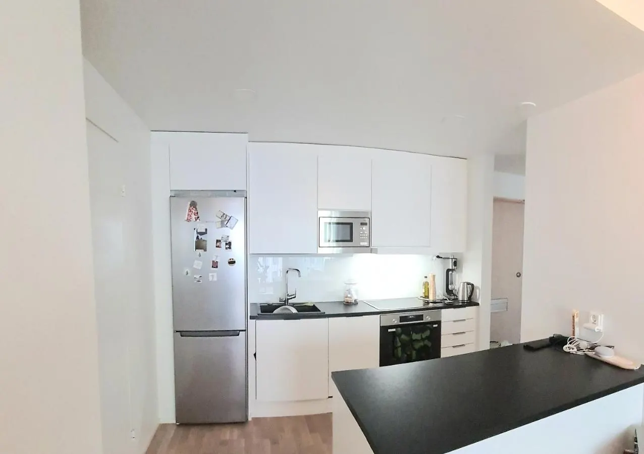 Bright Two-Room Apartment With A Balcony In Kalasatama 赫尔辛基