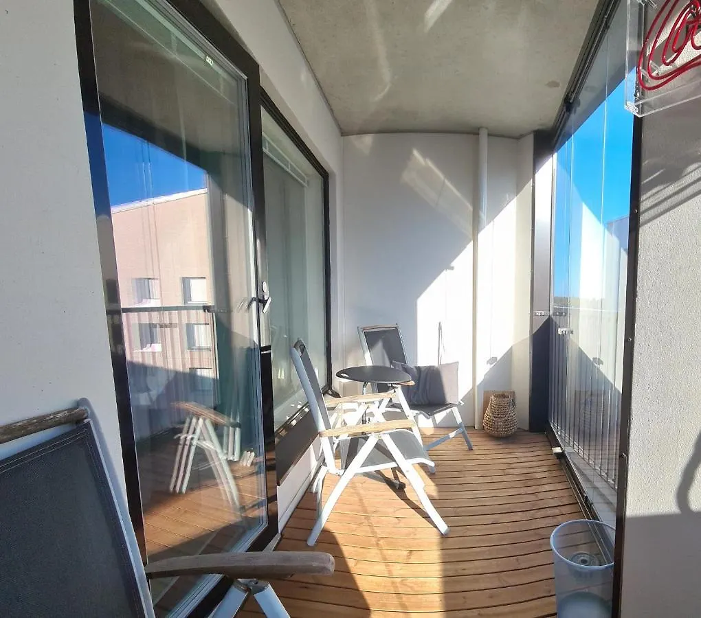 Bright Two-Room Apartment With A Balcony In Kalasatama Helsinki