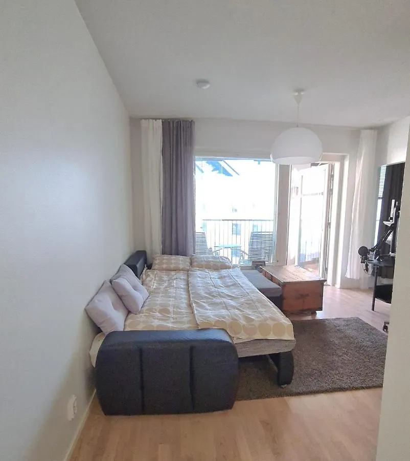 Bright Two-Room Apartment With A Balcony In Kalasatama Helsinki